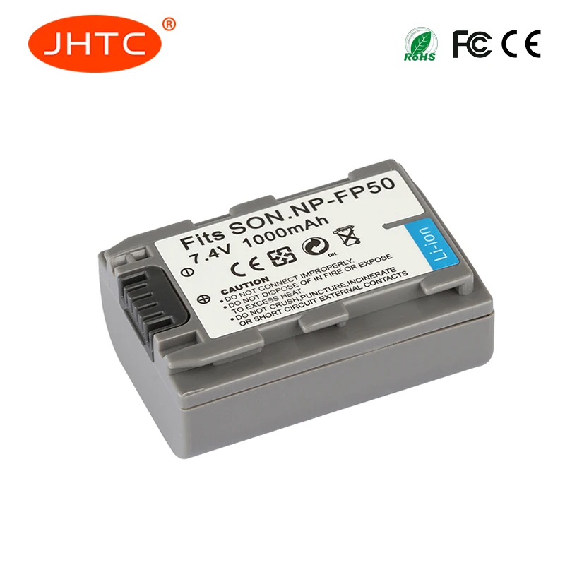 Baterija NP FP50 NP-FP50 za Sony DCR-HC30 40 43E 65 85 94E 96 DCR-SR30 NP-FP30 NPFP50 FP60 FP70 FP71 Baterija od 1000 mah