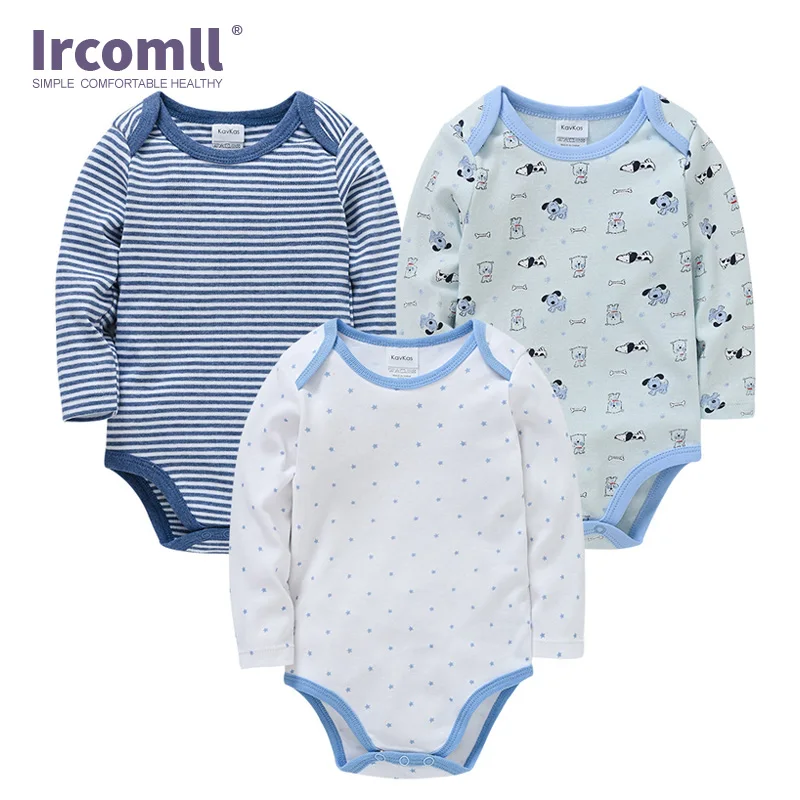 Ircomll/Odjeća za male Dječake, 3 kom., Novi Body za Novorođenčad, Cjelovite setove Unisex, Proljeće-jesen Odjeća za malu Djecu, Dječje Stvari