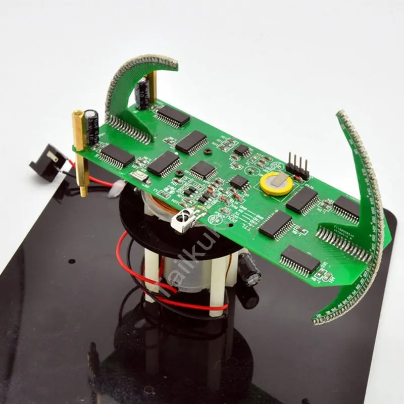 Dvostruki Sferne Rotirajući Led Zaslon POV Clock Kit Reklamni Ekran Ekran Globus DIY Kit rezervni Dijelovi